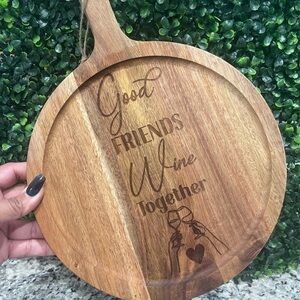 Wooden Serving Board with Engraving